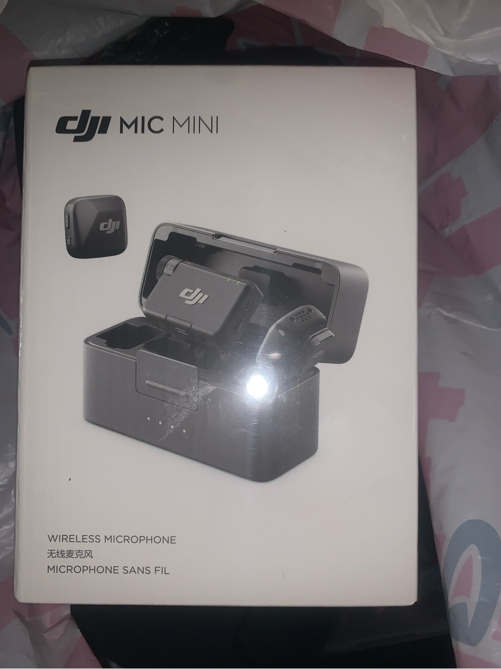 DJI Mic Mini Wireless Lavalier System - White